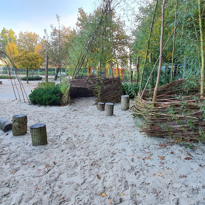 Groen schoolplein