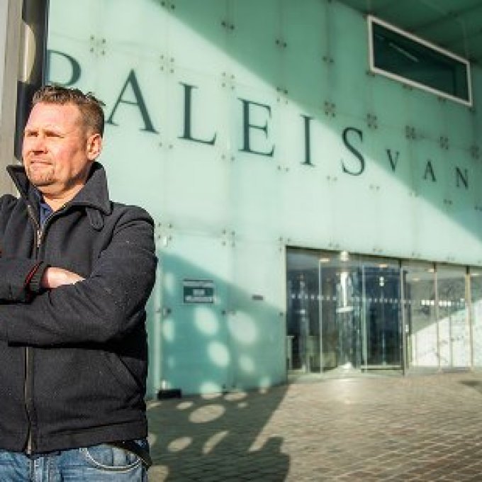 Jan Dirk de Jong voor Paleis van Jusittie