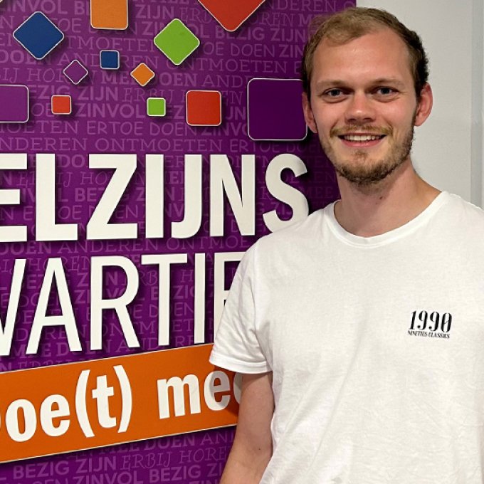 Pieter Messemaker, vierdejaarsstudent Sociaal Werk