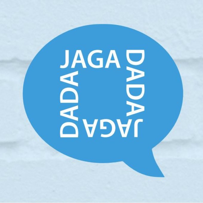 Woordwolk met tekst jagadada