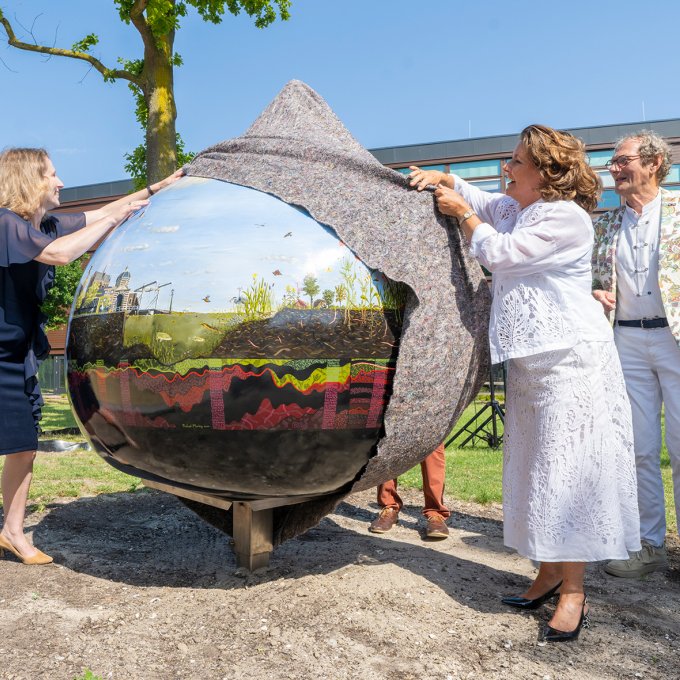 Onthulling van de Bol van Biodiversiteit.