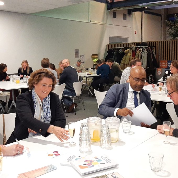 De Leidse Onderwijstafel als afsluiting van Leiden Nationale Onderwijsstad 2025.