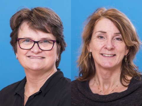 Docenten Tonny en Jolanda